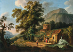 Hackert, Jacob Philipp - Blick auf die Kupfermühle in Vietri