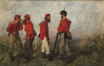 Palizzi, Filippo - Eine Gruppe Garibaldianer
