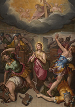 Calvaert, Denys - Das Martyrium der heiligen Katharina (Das Radwunder)