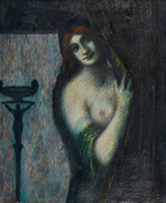 Frey-Moock, Adolf - Nächtliche Szene 