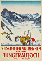 Cardinaux, Emil - XII. Sommer Skirennen auf dem Jungfraujoch