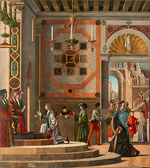 Carpaccio, Vittore - Ankunft des englischen Botschafters (Szenen aus dem Leben der heiligen Ursula)