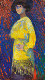 Boccioni, Umberto - Bildnis einer Dame