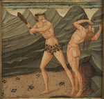 Meister von 1441 - Herakles tötet Hippolyte