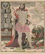 Seutter, Matthaeus - Statua Regum Europaeorum P. C. N. Nomina Continens