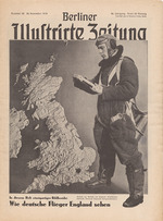 Unbekannter Künstler - Wie deutsche Flieger England sehen. (Berliner Illustrirte Zeitung) 