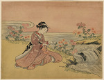 Harunobu, Suzuki - Mitate Kikujido