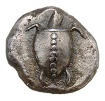 Numismatik, Antike Münzen - Stater. Aegina. Schildkröte