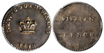 Numismatik, Westeuropäische Münzen - 15 Pence, George III, Dump, New South Wales
