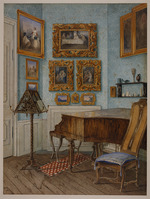 Helfft, Julius Eduard - Das Musikzimmer Fanny Hensel geb. Mendelssohn (1805-1847)