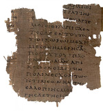 Historisches Objekt - Fragment aus den Herodots Historien, Papyrus Oxyrhynchus 2099