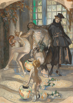 Bayros, Franz von - Sinnlicher Reigen (Pan) 