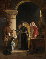 Desmoulins, Auguste-François - Maria Stuart erhält ihr Todesurteil