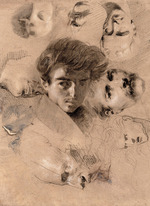 Colin, Alexandre-Marie - Selbstbildnis
