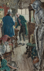 Brock, Charles Edmund - Illustration für Der Raritätenladen (The Old Curiosity Shop) von Charles Dickens