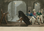 Cruikshank, George - Tom Getting the best of a Charley. Illustration to Life in London by Pierce Egan 