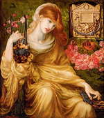 Rossetti, Dante Gabriel - La vedova romana