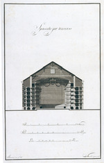 Mercoli, Giacomo - Teatro alla Scala. Entwurf