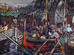 Kandinsky, Wassily Wassiljewitsch - Lied (Wolga-Lied) 