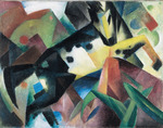 Marc, Franz - Springendes Pferd