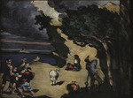 Cézanne, Paul - Les voleurs et l'âne (Die Diebe und der Esel)