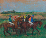 Degas, Edgar - Auf dem Rennplatz (Sur le champ de courses)