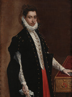 Carracci, Lodovico - Porträt von Lucrezia Bentivoglio Leoni