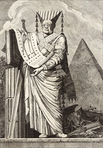 Petitot, Ennemond - Autor der Figuren. Aus der Folge Mascarade à la Grecque (Maskerade im griechischen Stil)