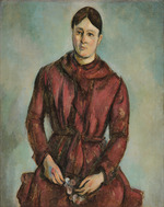 Cézanne, Paul - Madame Cézanne in Rot