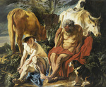 Jordaens, Jacob - Merkur und Argus