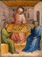 Niccolò di Pietro - Ponticianus besucht den heiligen Augustinus und Alypius