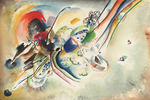 Kandinsky, Wassily Wassiljewitsch - Komposition (Studie zu Bild mit zwei roten Flecken)