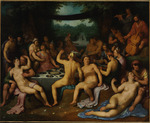 Haarlem, Cornelis Cornelisz., van - Das Goldene Zeitalter (Bacchanal) oder Der Garten der Liebe
