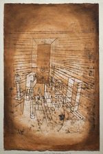 Klee, Paul - Zimmerperspective mit der dunklen Tür