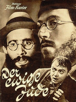 Unbekannter Künstler - Filmprogramm Illustrierter Film-Kurier zum antisemitischen Propagandafilm Der ewige Jude