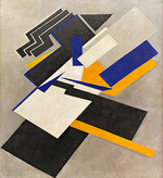 Rosanowa, Olga Wladimirowna - Gegenstandslose Komposition. Suprematismus