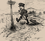 Berryman, Clifford K. - Path to Peace (The Evening Star, August 27, 1946) 