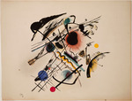 Kandinsky, Wassily Wassiljewitsch - Studie für Schwarzer Fleck