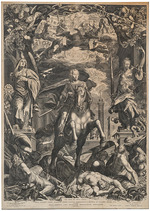 Sadeler, Aegidius - Die Apotheose Kaiser Ferdinands II von Österreich