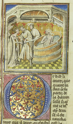 Unbekannter Meister - Miniatur aus Tristan de Léonois von Luce de Gat