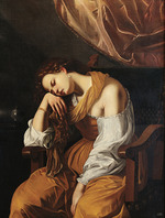 Gentileschi, Artemisia - Maria Magdalena als Melancholie
