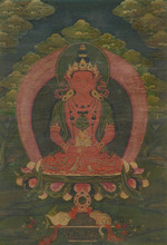 Tibetische Kultur - Thangka des Amitayus