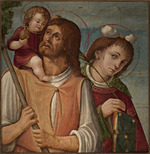 Carrari, Baldassarre, der Jüngere - Heiliger Christophorus und Heiliger Stephan