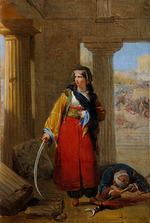 Gosse, Nicolas-Louis-François - Die zweite Belagerung von Akropolis