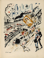 Kustodiew, Boris Michailowitsch - Illustration für Jimmy Joy besucht die Pioniere