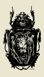 Martini, Alberto - Illustration zur Kurzgeschichte Der Goldkäfer von Edgar Allan Poe