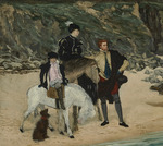 Tissot, James Jacques Joseph - Am Strand - Maria Stuart