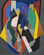 Gleizes, Albert - Composition, évocation figurée ou Sur l'avenue