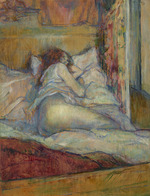 Toulouse-Lautrec, Henri, de - Au lit (Im Bett)