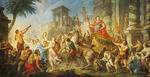 Natoire, Charles Joseph - Der Einzug des Marcus Antonius in Ephesos